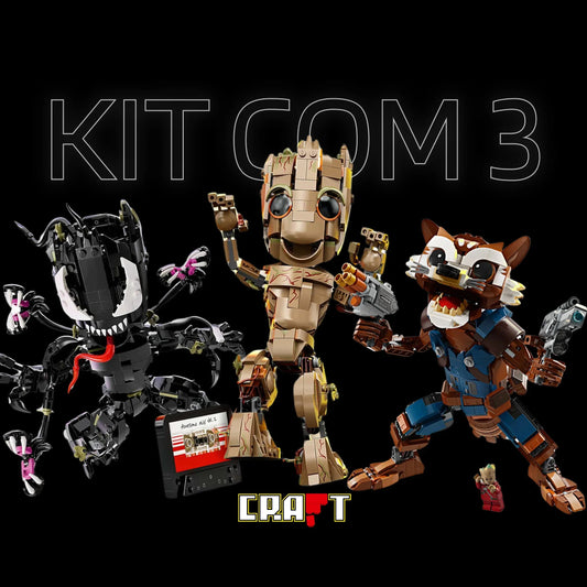 Buy Together! Groot Venom + Groot + Rocket