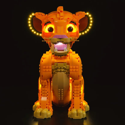 Lighting for Simba, The Lion King