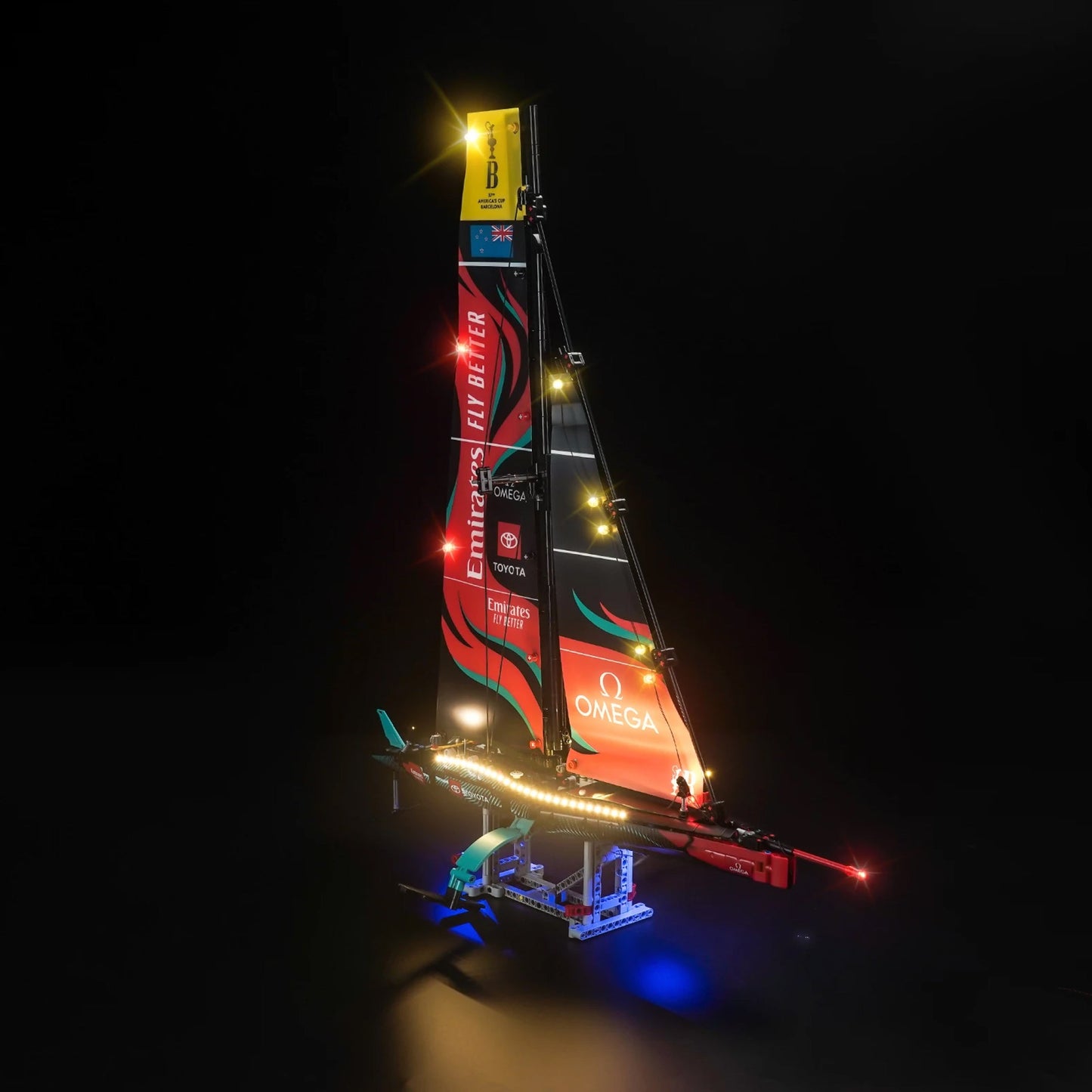 Lighting for Emirates Sailboat - New Zealand Team AC75