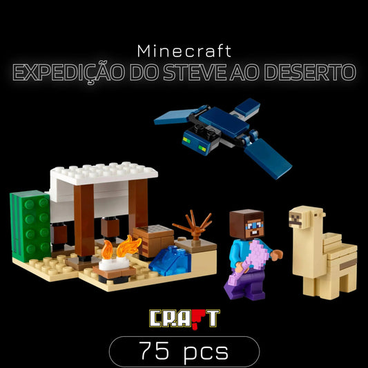 Minecraft - Steve's Expedition to the Desert (75 pieces)