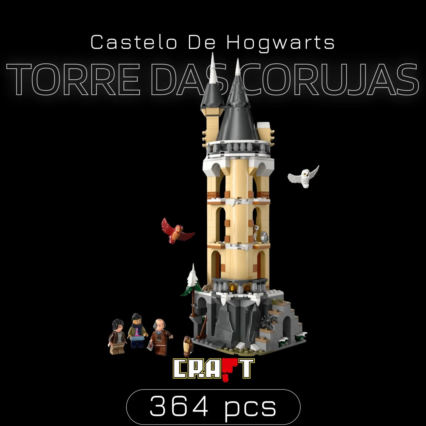 Owlery - Hogwarts Castle (364 pieces)