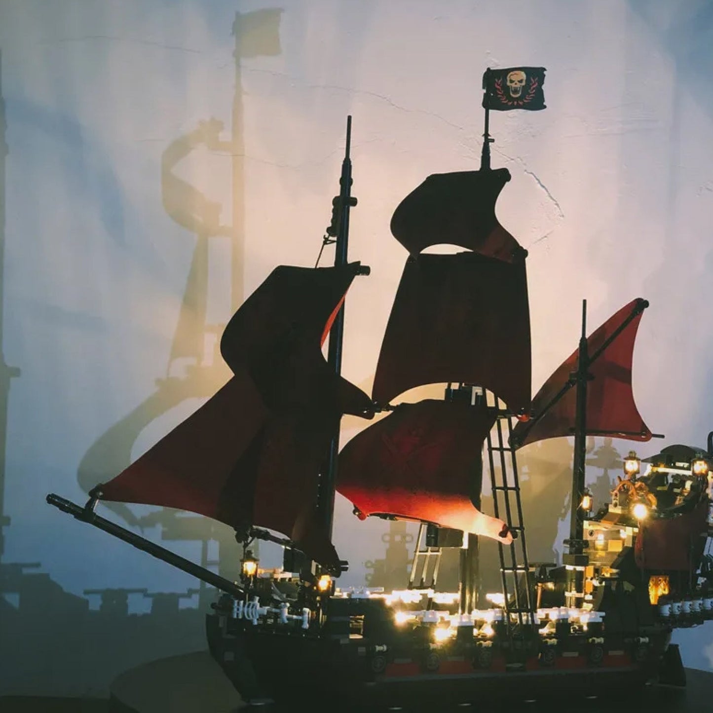 Lighting for the Ship Vengeance of Queen Anne