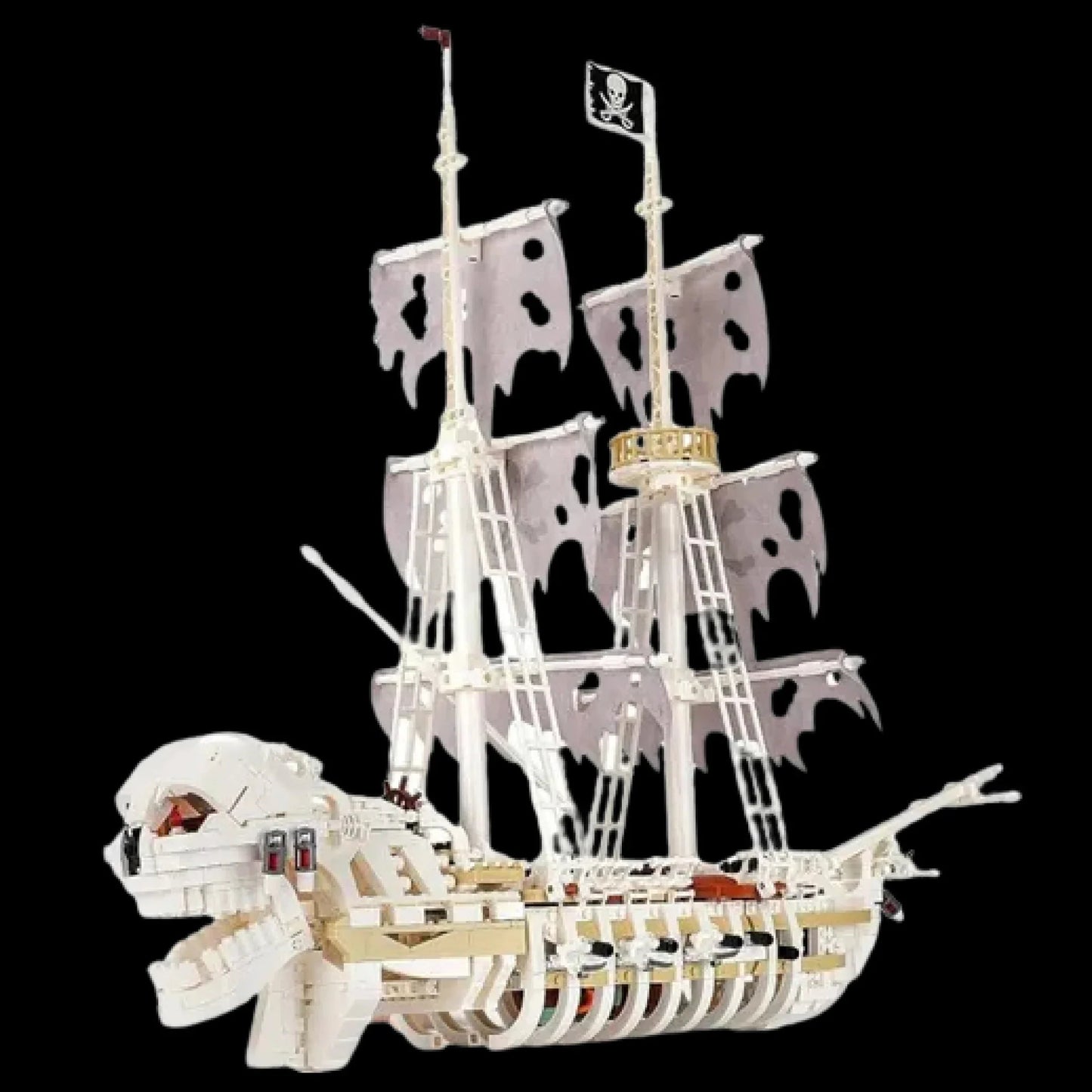 Ghost Skeleton Ship (1592 pieces)