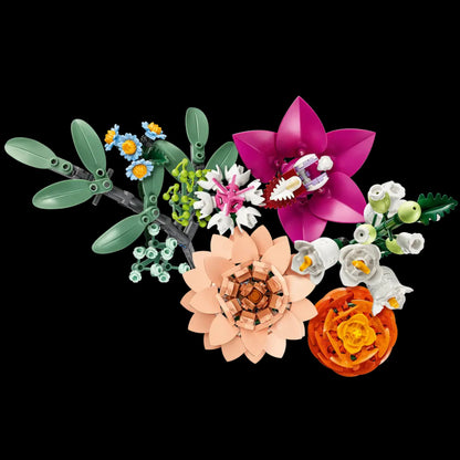 Pink Flower Bouquet (749 pieces)