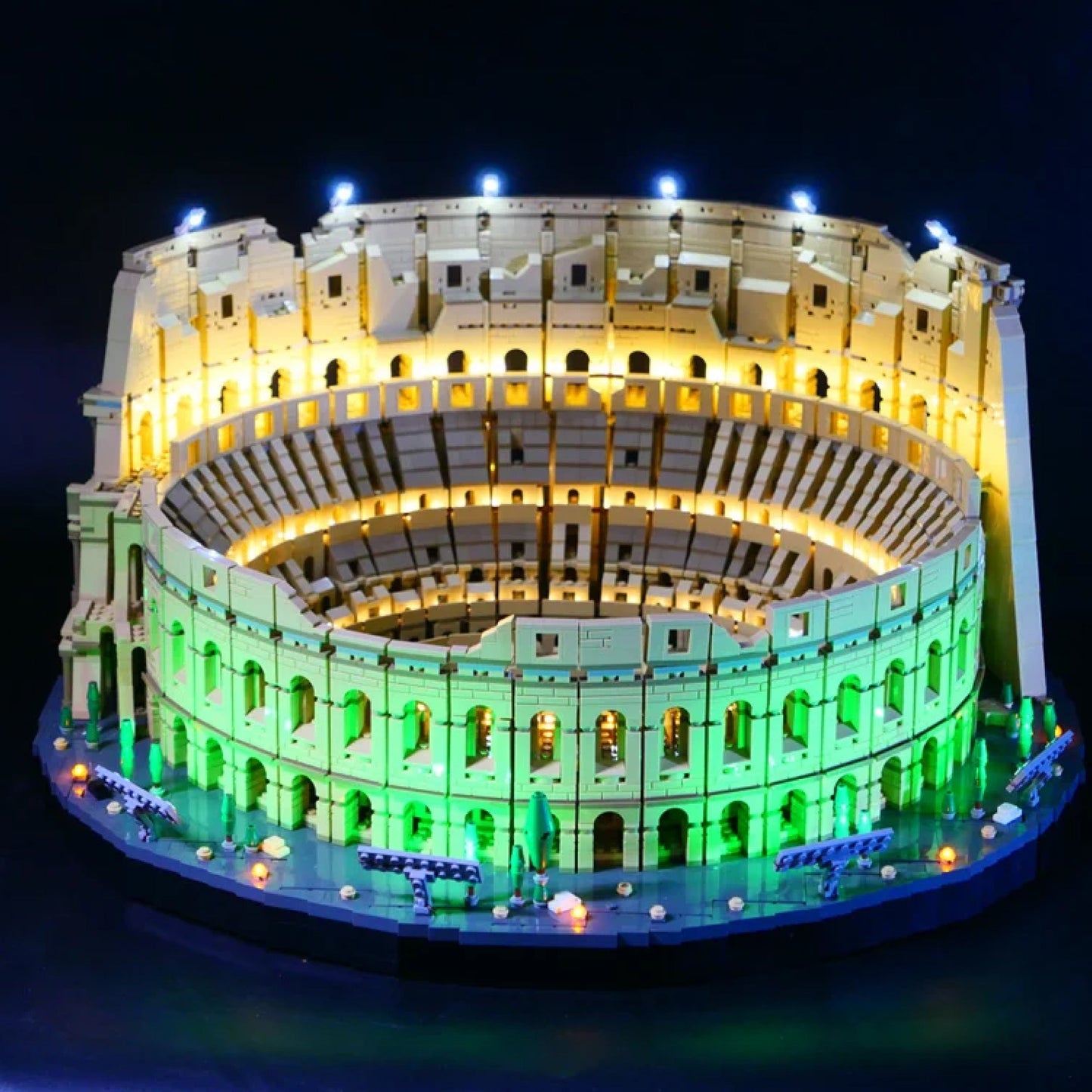 Lighting for the Colosseum of Rome