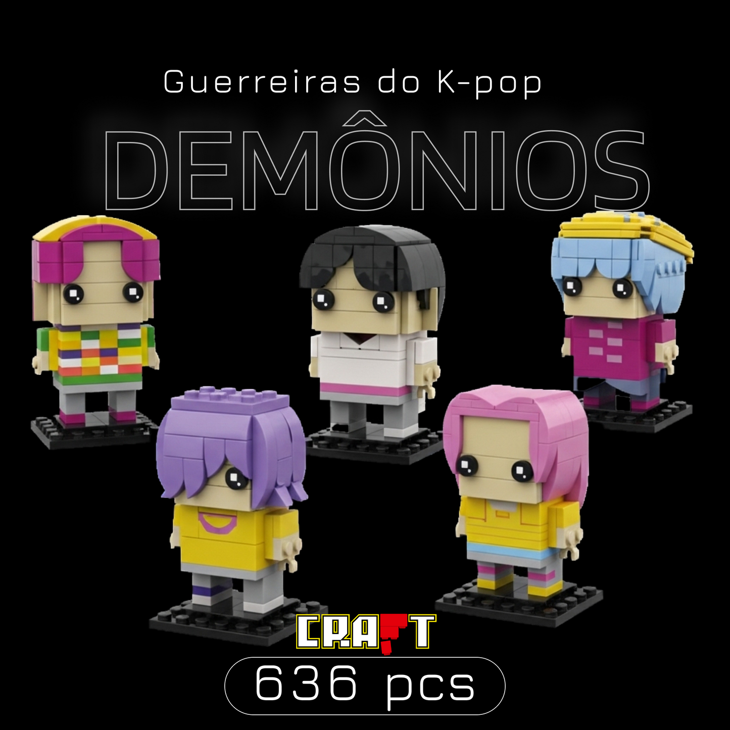 K-pop Warriors - Demons (636 pieces)