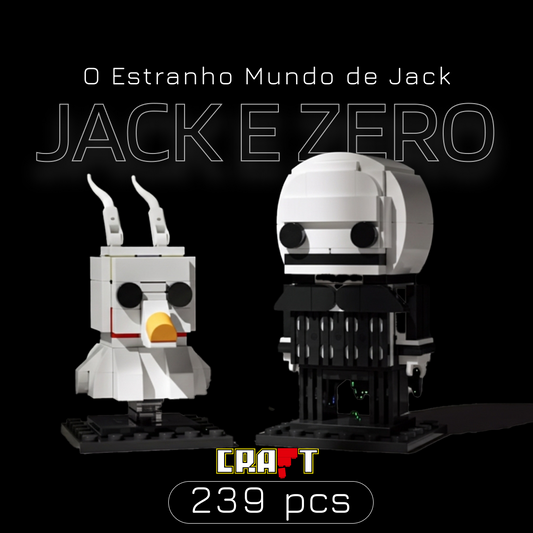The Nightmare Before Christmas - Jack and Zero (239 pieces)