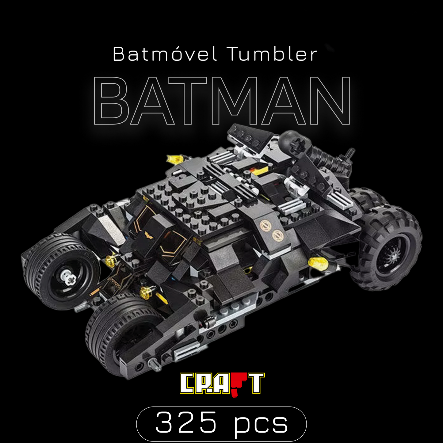 Tumbler Batmobile - Batman (325 pieces)
