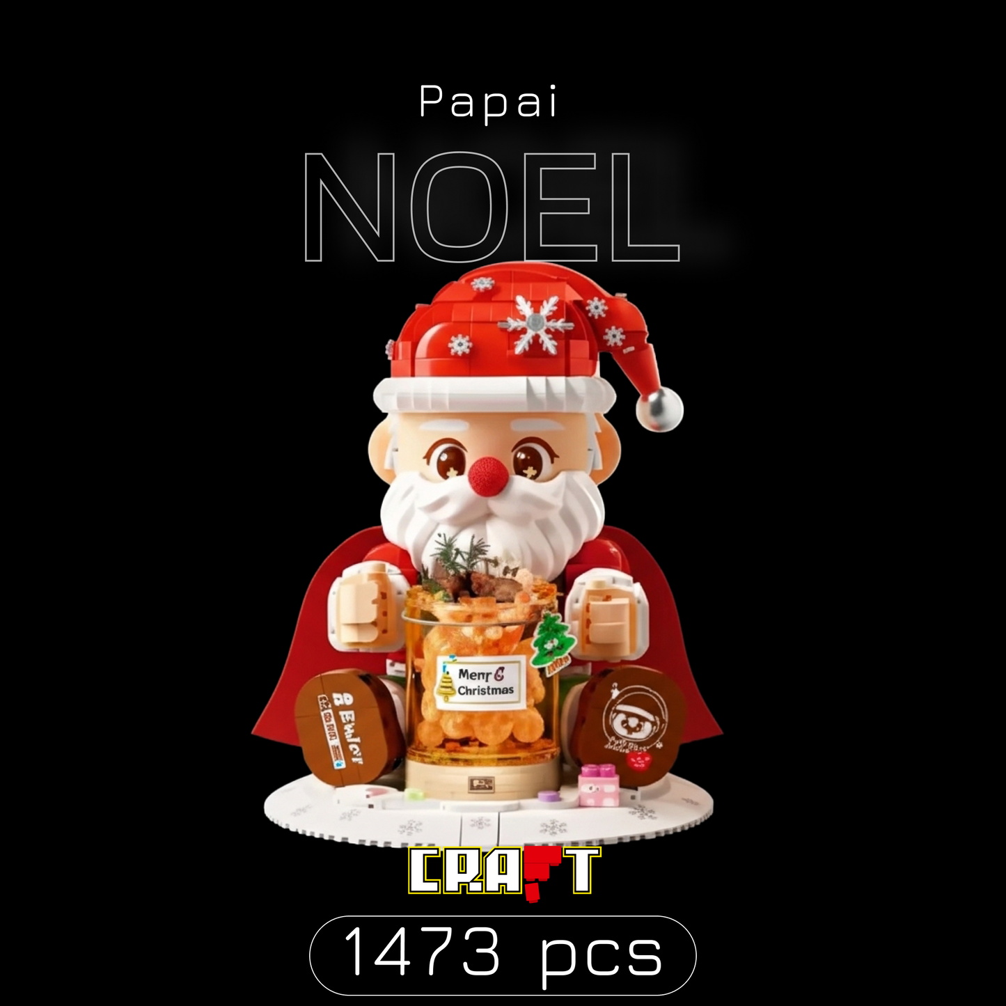 Santa Claus (1473 pieces)