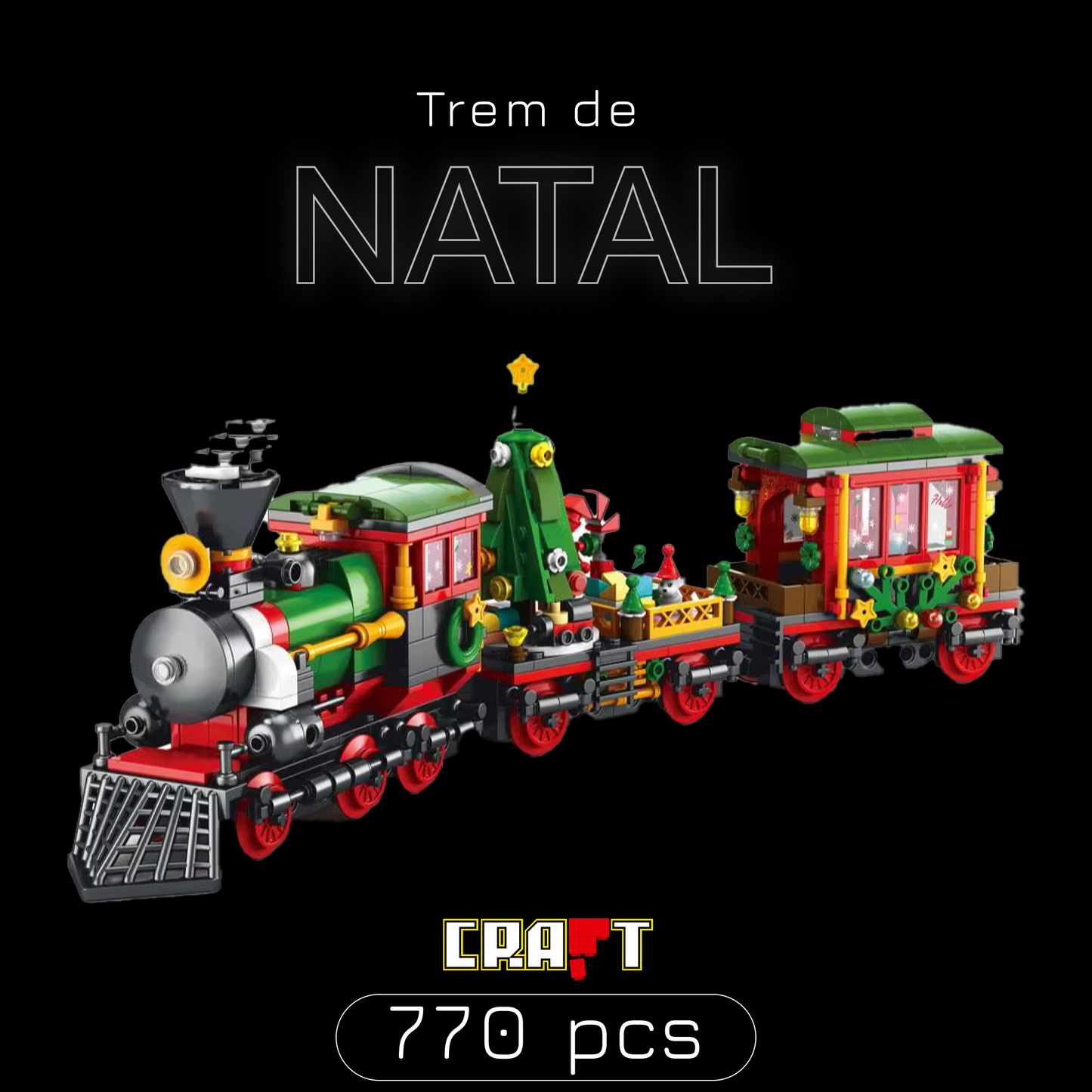 Christmas Train (770 pieces)