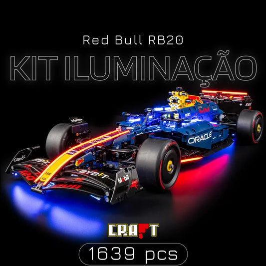 Lighting for the Oracle Red Bull RB20