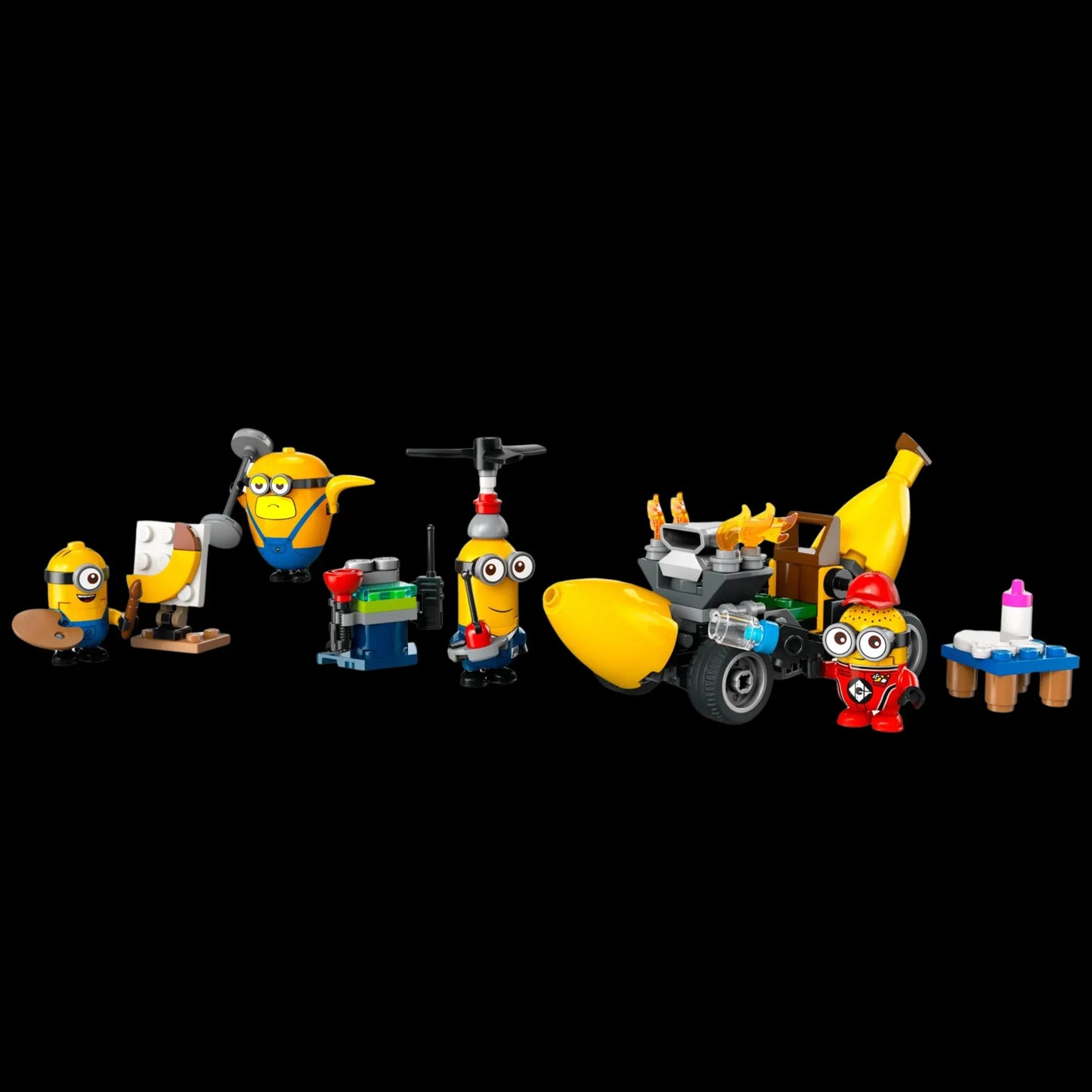 Despicable Me 4 - Minions and Banana Car (136 pieces)