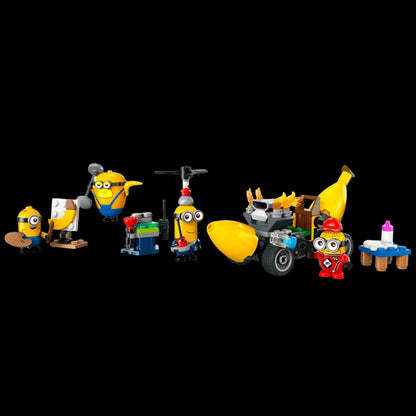 Despicable Me 4 - Minions and Banana Car (136 pieces)