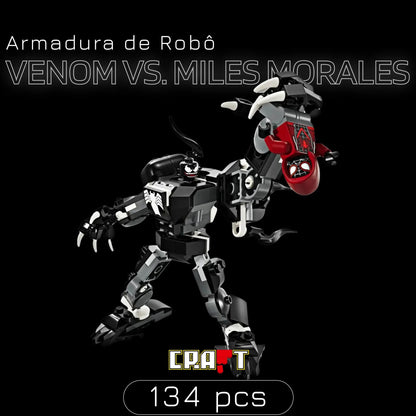 Robot Armor - Venom vs. Miles Morales (134 pieces)