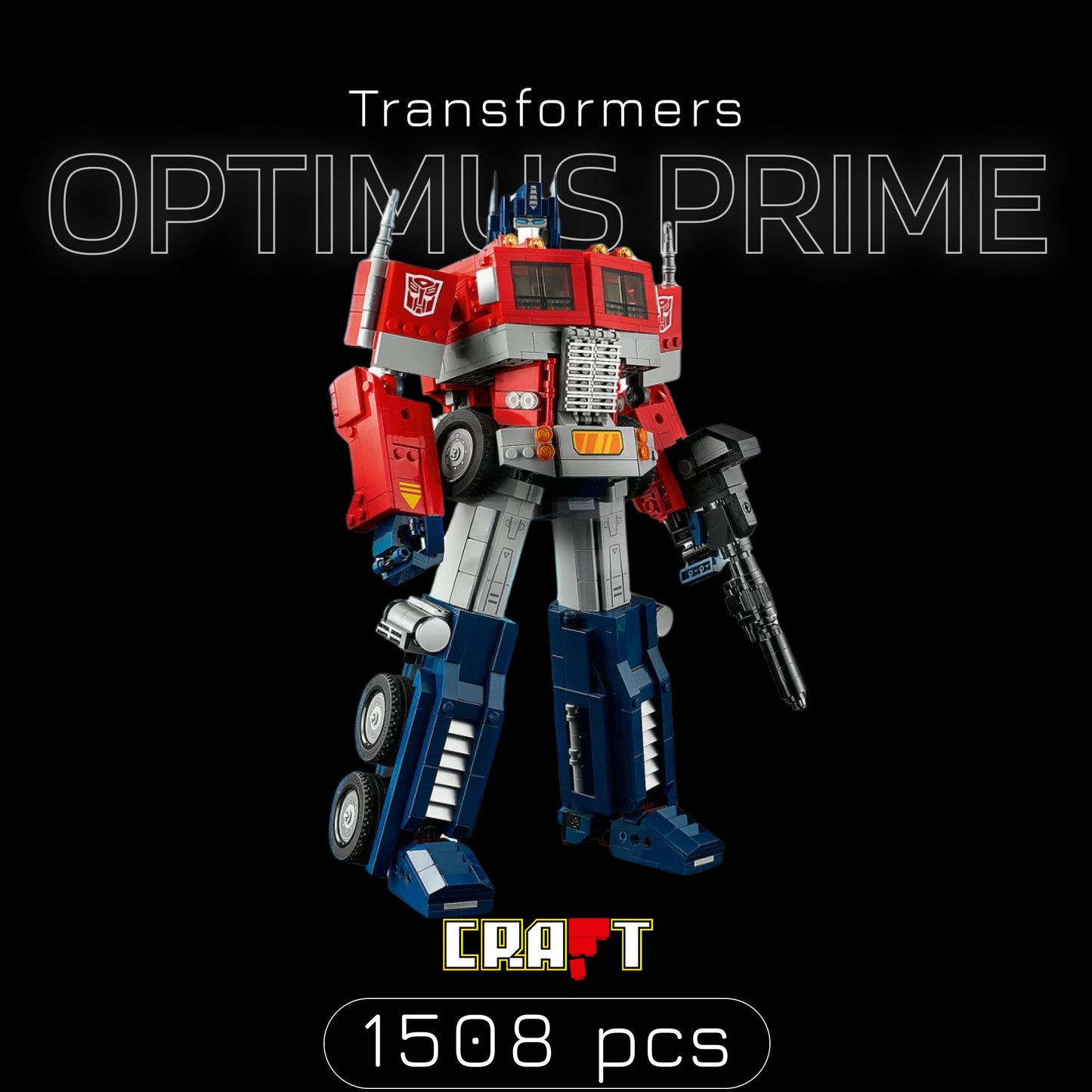 (26% OFF) Transformers - Optimus Prime (1508 pieces)