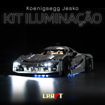Lighting for Hypercar Koenigsegg Jesko