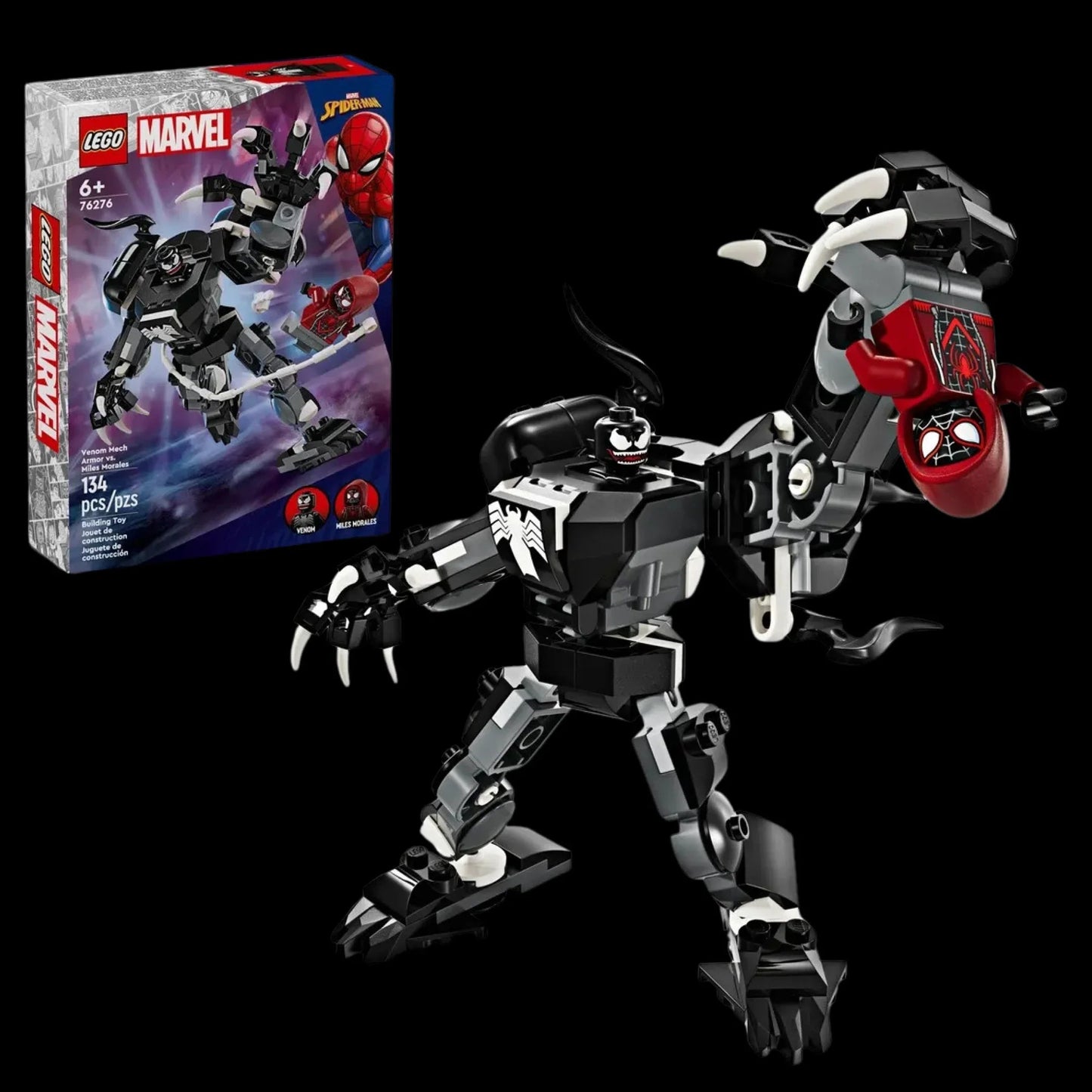 Robot Armor - Venom vs. Miles Morales (134 pieces)