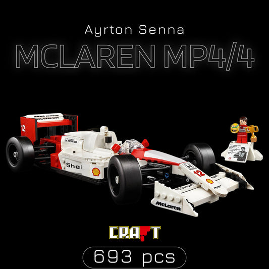 Formula 1 - McLaren MP4/4 + Ayrton Senna (693 pcs)