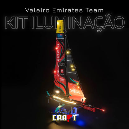 Lighting for Emirates Sailboat - New Zealand Team AC75