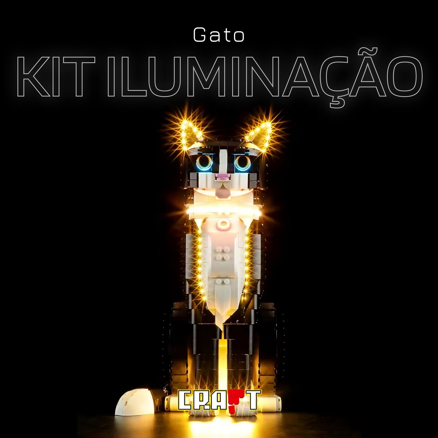 Smoking Cat Lighting