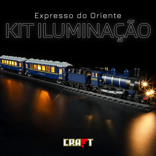 Lighting for the Orient Express Train