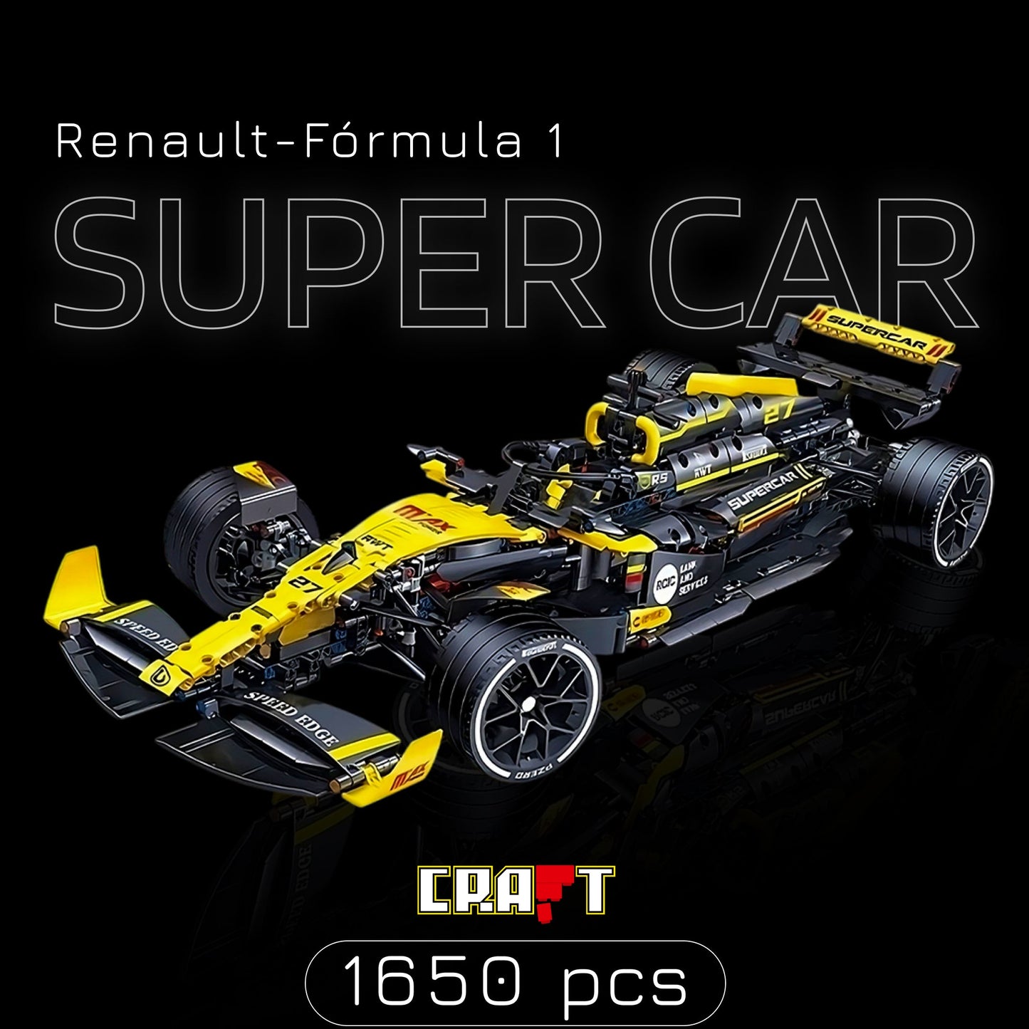 Formula 1 - Renault-Super Car (1650 pieces)