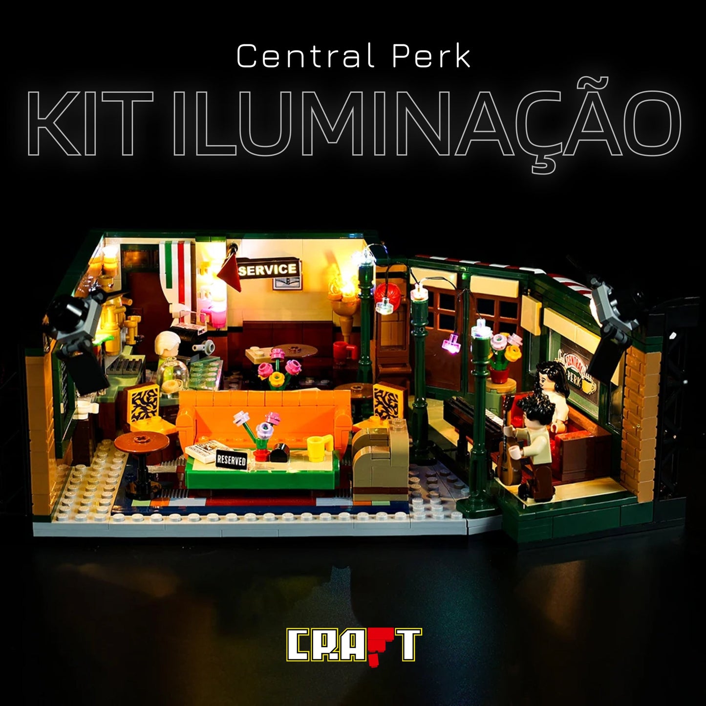 Lighting for Central Perk - Friends