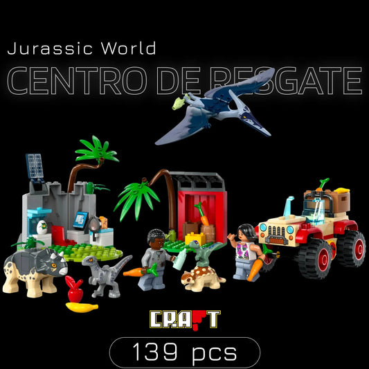 Jurassic World - Rescue Center (139 pieces)