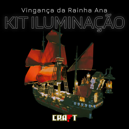 Lighting for the Ship Vengeance of Queen Anne