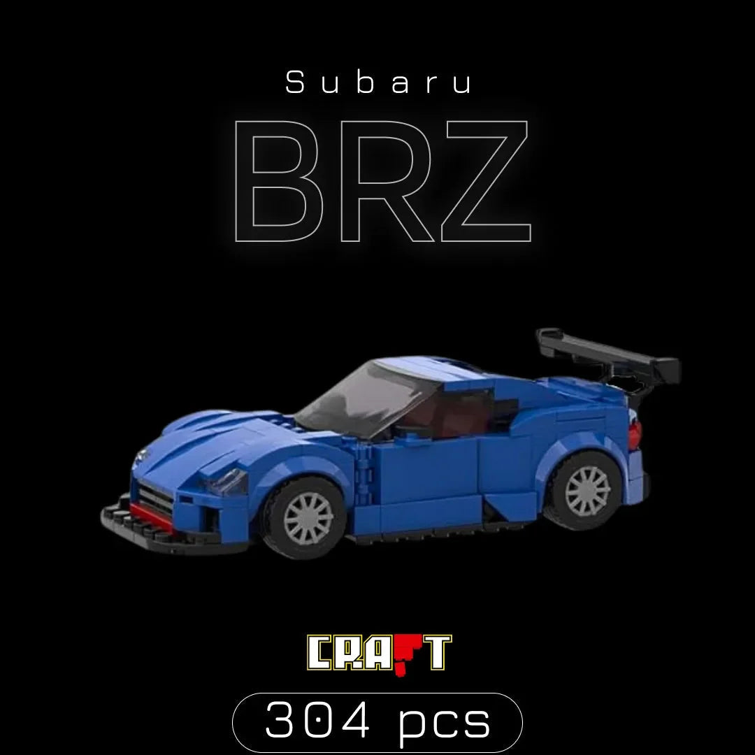 Subaru BRZ (304 pieces)