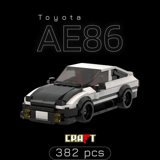 Toyota AE86 (382 pieces)