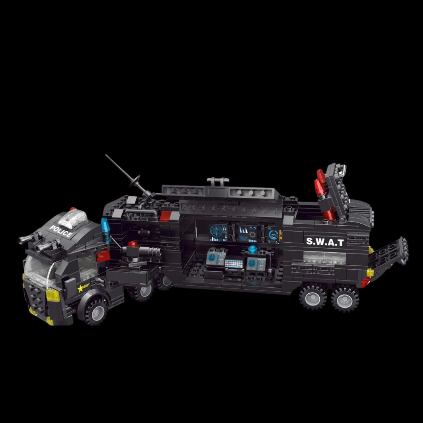 Transformers, Helicopter, and Truck - 8 Toys in 1 (486 pieces)