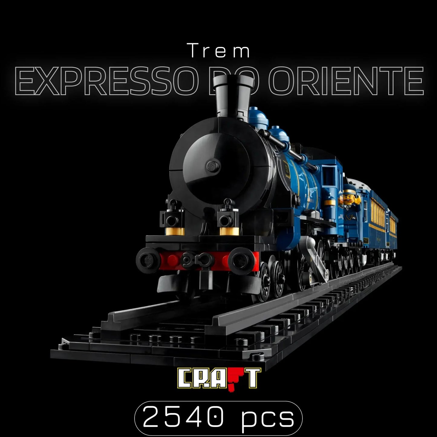 Orient Express Train (2540 pieces)