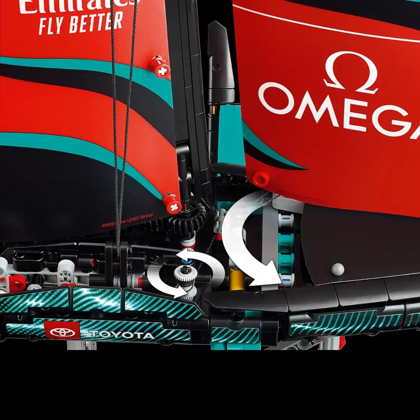 Emirates Sailboat - Team New Zealand AC75 (962 pieces)