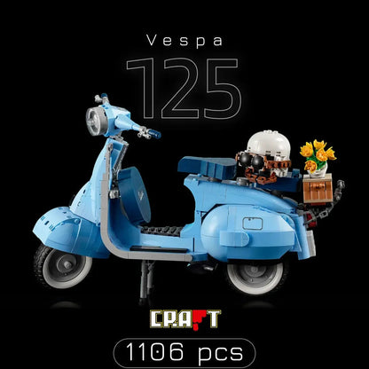 Vespa 125 (1106 pieces)