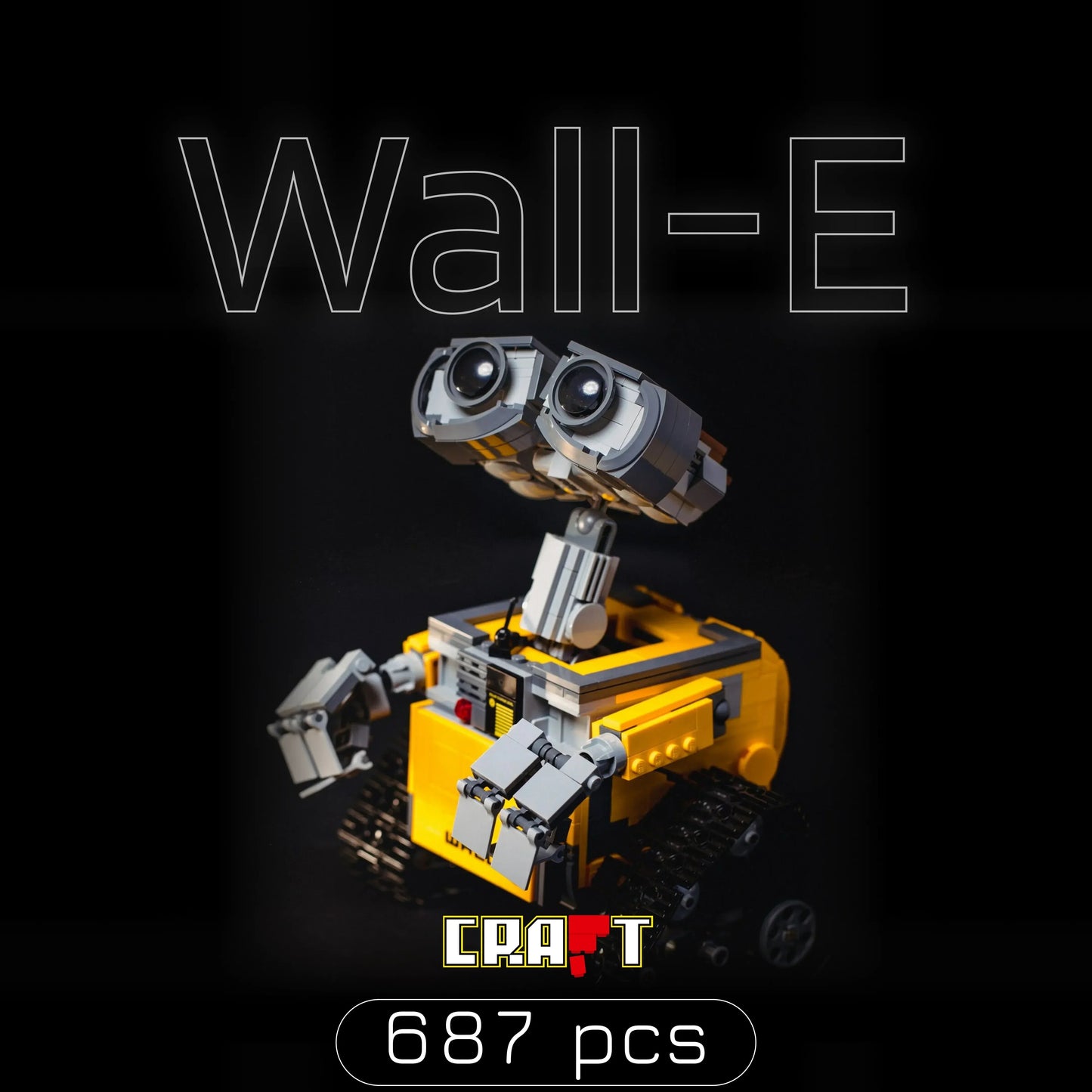 Wall-E Robo (687 pieces)